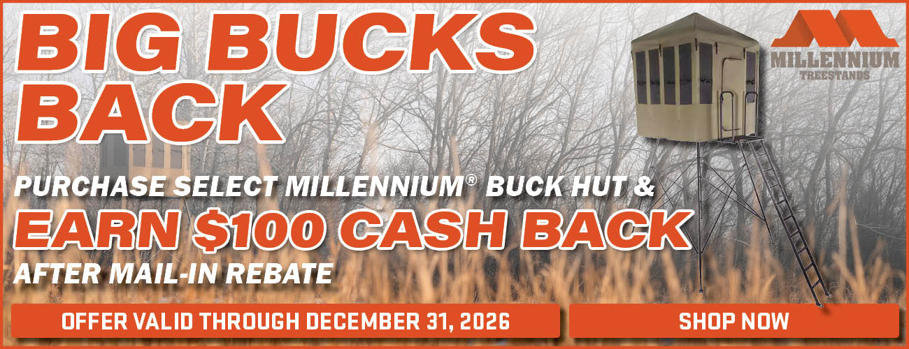 Millennium Treestands Rebate